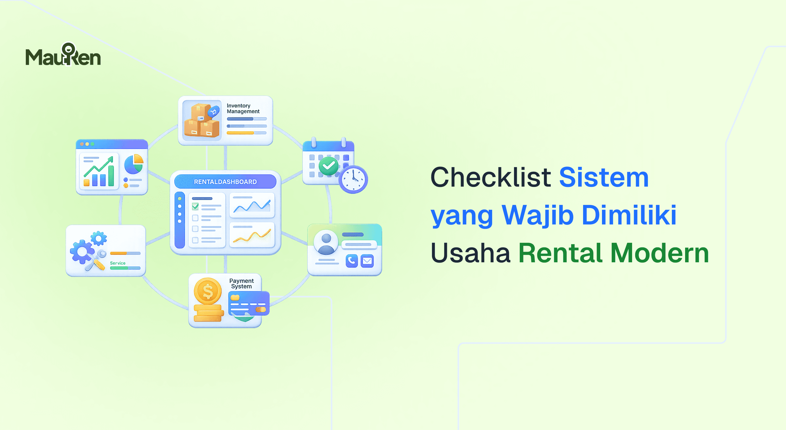 Checklist Sistem yang Wajib Dimiliki Usaha Rental Modern