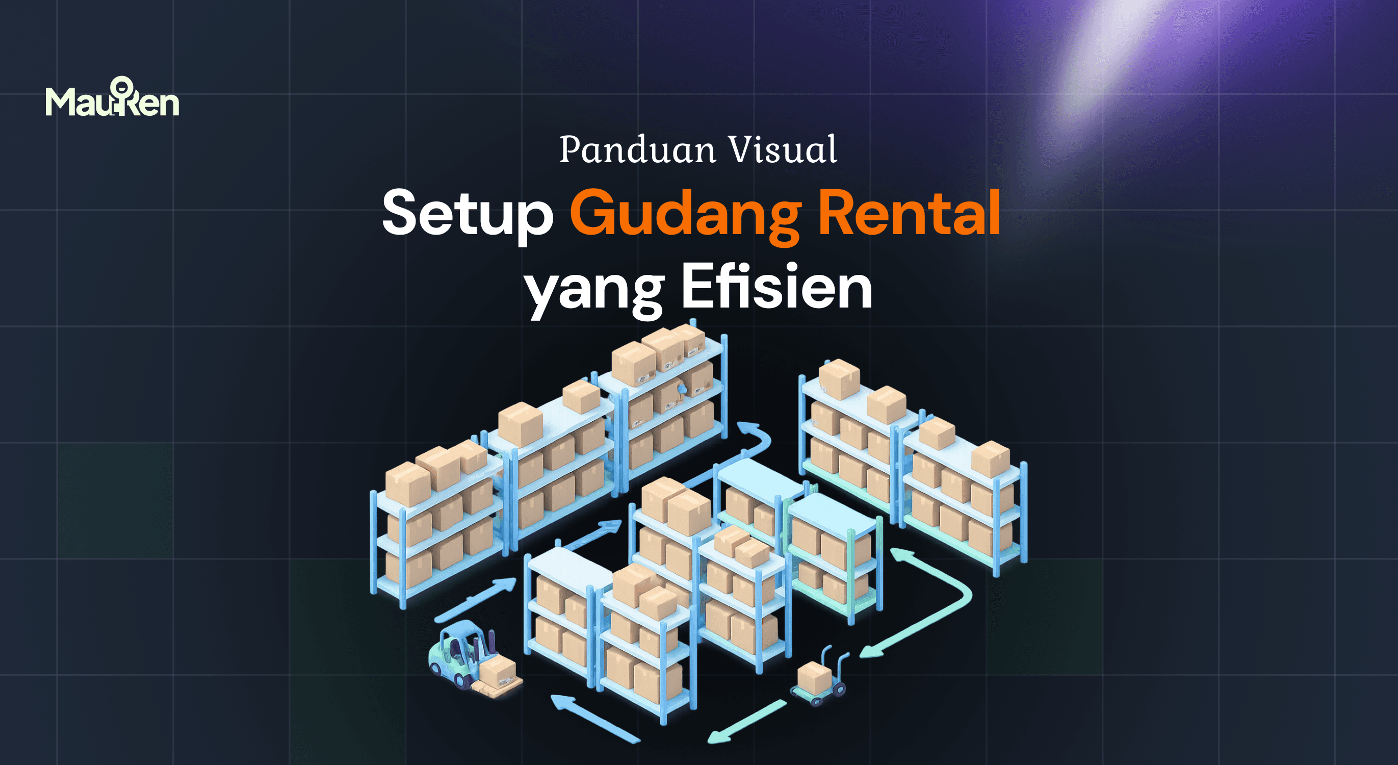 Panduans Visual Setup Gudang Rental yang Efisien