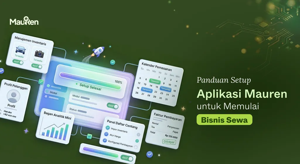 Setup Aplikasi Mauren untuk Memulai Bisnis Sewa